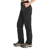 Moosehill Women's Hiking Pants Lightweight Quick Dry Water Resistant Cargo Travel Work Summer Pants for All Seasons