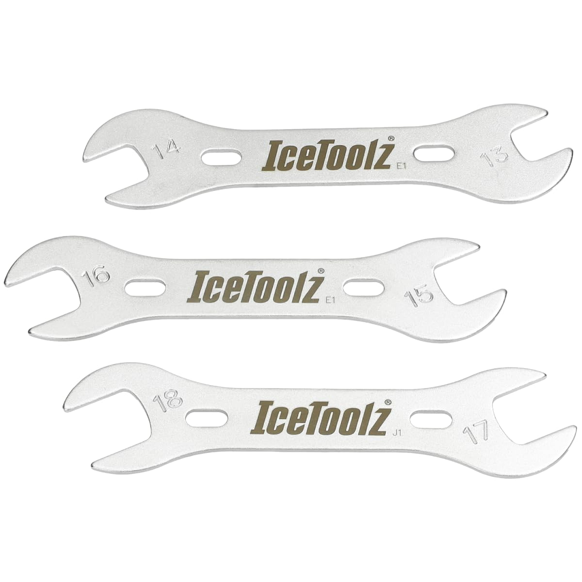 Icetoolz Bicycle Cone Wrench Repair Tools 3 Pcs For 1 Set