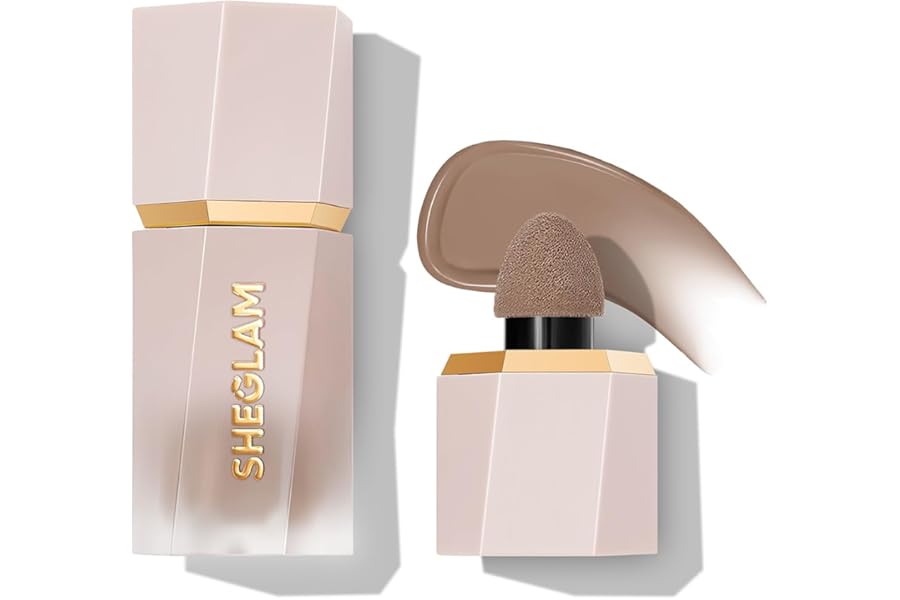 SHEGLAM Sun Sculpt Cool Toned Liquid Contour Stick Long Lasting Cream Bronzer Makeup – Soft Tan