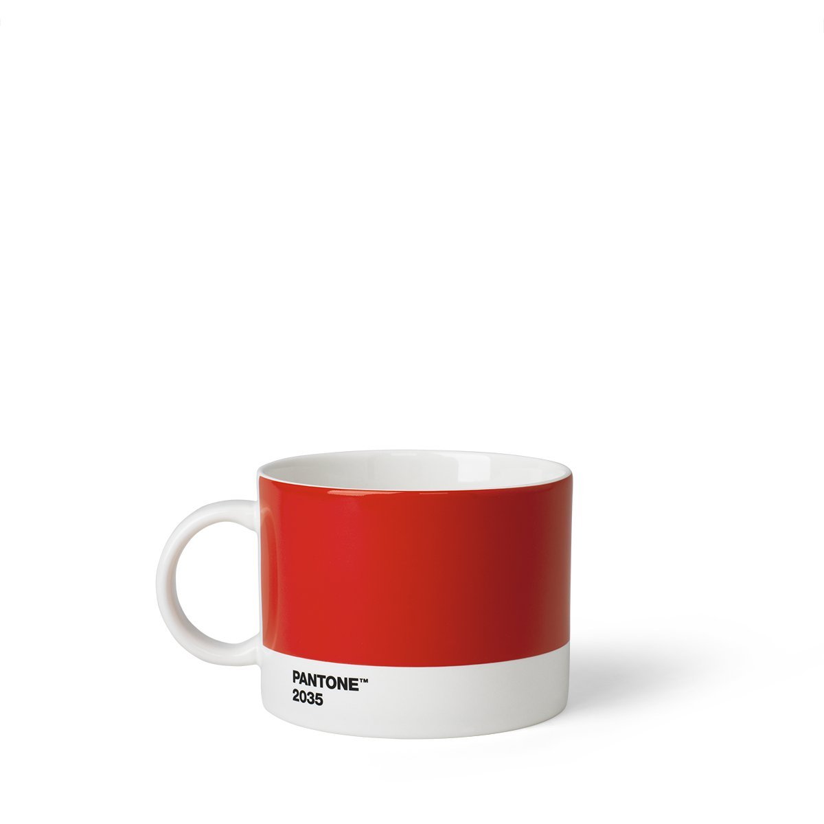 Copenhagen Design Pantone Cup, Tea/Coffee Mug, fine China (Ceramic), 475 ml, red, 2035 C, 1 Count (Pack of 1) — image 1