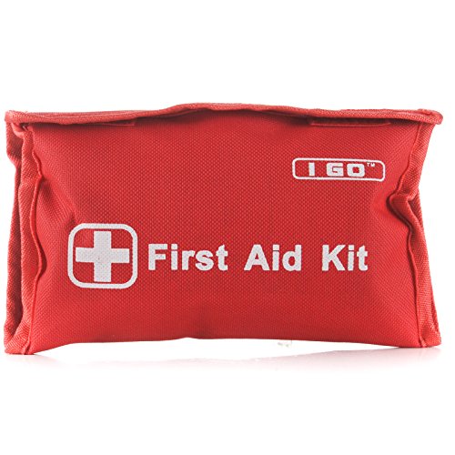 I Go Mini First Aid Kit -92 Pieces Compact Small Kit for Hiking Camping Home and Outdoors