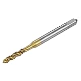 uxcell Spiral Flute Thread Taps, 5-40 UNC 2B Screw