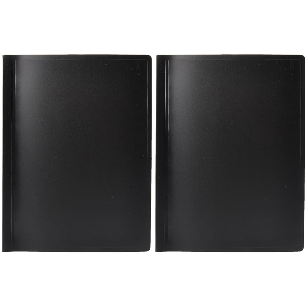 eco-eco A4 100% Recycled 20 Pocket Flexicover Display Book (Pack of 2)