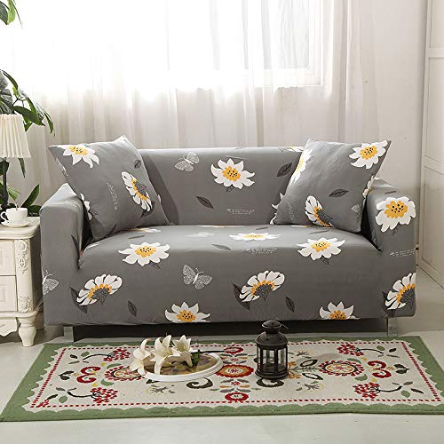 FORCHEER Couch Cover Stretch Arm Chair Large Sofa Slipcover Leather Furniture Protector from Pet for Living Room
