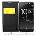 Sony Xperia XA1 Wallet leather Flip case, Feitenn Folio Flip PU leather Case with Stand Kickstand card slots holder Clear TPU Slim case cover For XA1 2017 [Not fit for XA] (Black)