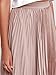 Kissky Women's Plain Formal Pleated Maxi Skirt