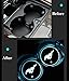 LED Car Cup Holder Lights, for Mustang Logo Interior Accessories Coaster with 7 Colors Changing USB Charging Mat, Luminescent Cup Pad, Atmosphere Lamp Decoration Light (2 PCS)