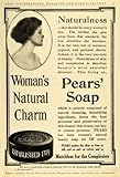 1911 Ad Pears Soap Skin Care Women Beauty Products Complexion Personal Hygiene - Original Print Ad