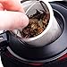 Glass Teapot with Infuser and Warmer Sleeve, Blooming Loose Leaf Tea Pot, Tea Infuser Holds 4-5 Cups - 2 Infusers Included
