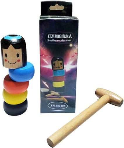 Mintiml Unbreakable Wooden Man Magic 