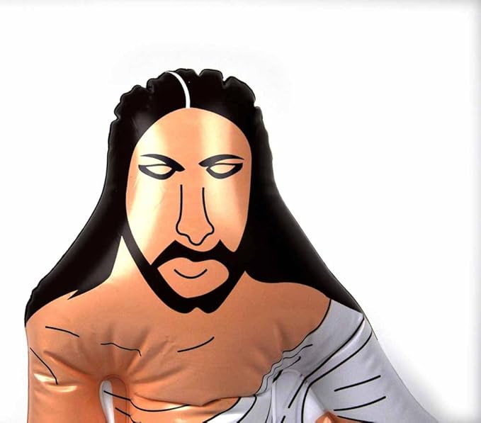 Inflatable Jesus Fun Party Festival Gift Amazon.co.uk Toys & Games