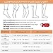 +MD 15-20mmHg Women's Footless Compression Pantyhose Tights Medical Graduated Support Stocking Nude M