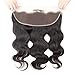 SuperNova Brazilian Body Wave Virgin Hair Weave 3 Bundles with 13x4 Ear to Ear Full Lace Frontal Closure Unprocessed Human Hair Extensions Natural Color(20 22 24+16inch)
