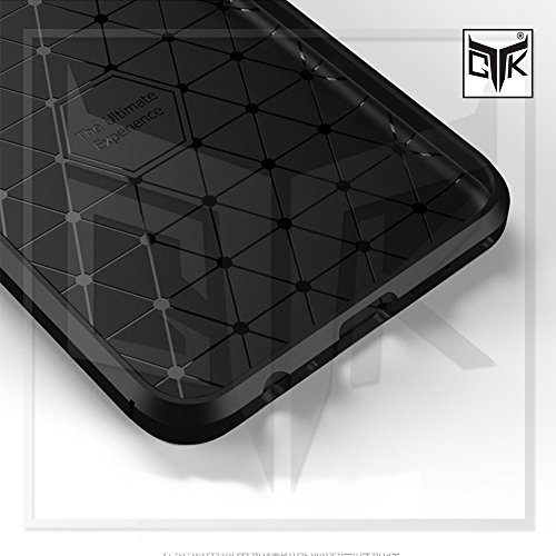 TheGiftKart Hybrid Design Leather & Brushed Finish Anti Slip Rugged Back Case Cover For 10 Or E / 10.Or E / Tenor E (Bla