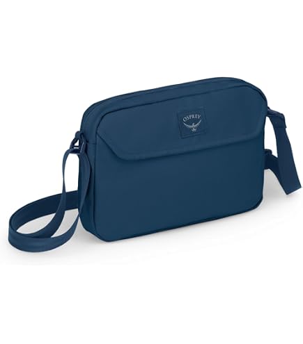 osprey blue leather shoulder bag Arcane Small Crossbody Bag, OS customized fishing lure You lasting performance COLOR:Space/TNF Black Bristol