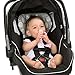 Ah Goo Baby Pacifier Clip, Easy & Quick Velcro Attachment, Charleston Pattern