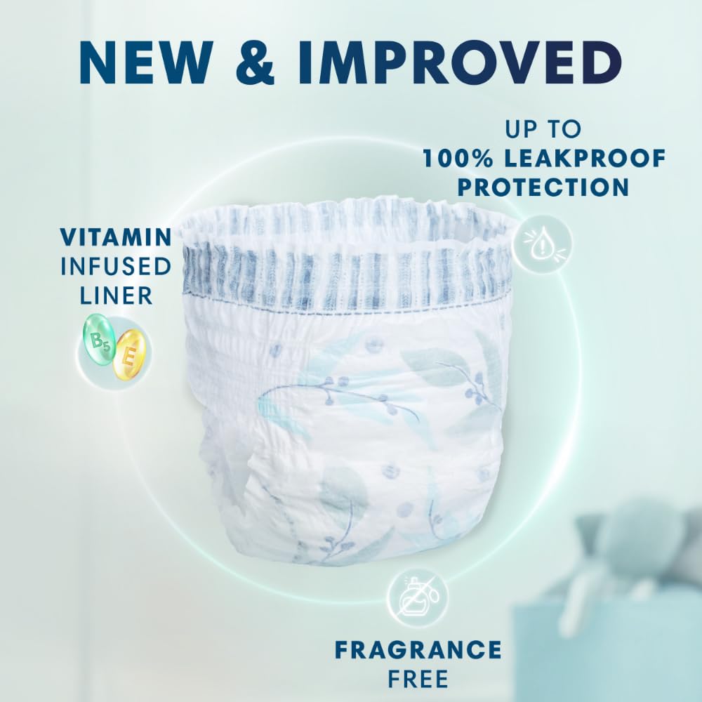 Pampers Pure Protection Training Underwear, Unisex, Size 4T5T, 80 Count, Premium, Hypoallergenic, Soft, Absorbent