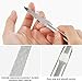 Cuticle Trimmer with Manicure Tools Set, Becoyou 5 Pcs Stainless Steel Professional Nail Tools, Cuticle Remover with Gel Polish Scraper Cuticle Cutter for Fingernails and Toenails