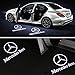 Crystal for Mercedes-Benz Cla Cls Car LED Projector Door Ghost Shadow Welcome Logo Lightthumb 4