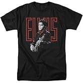 Elvis Presley Red Guitarman Unisex Adult T Shirt