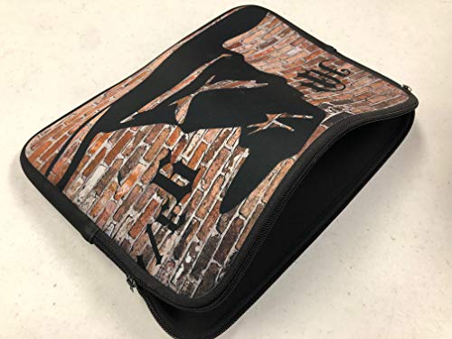 Neoprene Zippered Laptop Sleeve Bag 11x14 inch for MacBook or Other Laptops (Wizard Hat 9 3/4)