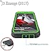 Galaxy J3 2017/J3 Prime/J3 Emerge/J3 Eclipse/Express Prime 2/Luna Pro/Amp Prime 2/Sol 2 Case,COVRWARE [Aegis] Built-in [Screen Protector] Heavy Duty Rugged Holster [Belt Clip][Kickstand] Green