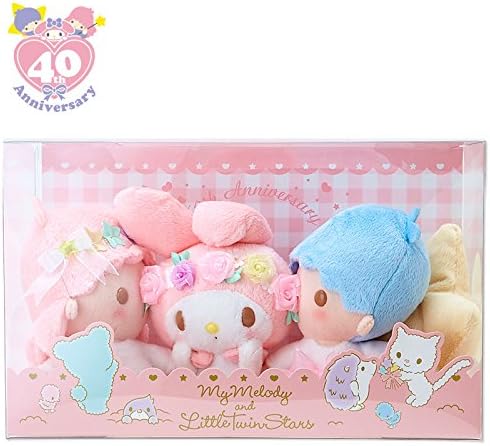 My Melody and Little Twin Stars 40th Stuffed (Middle Birthday)