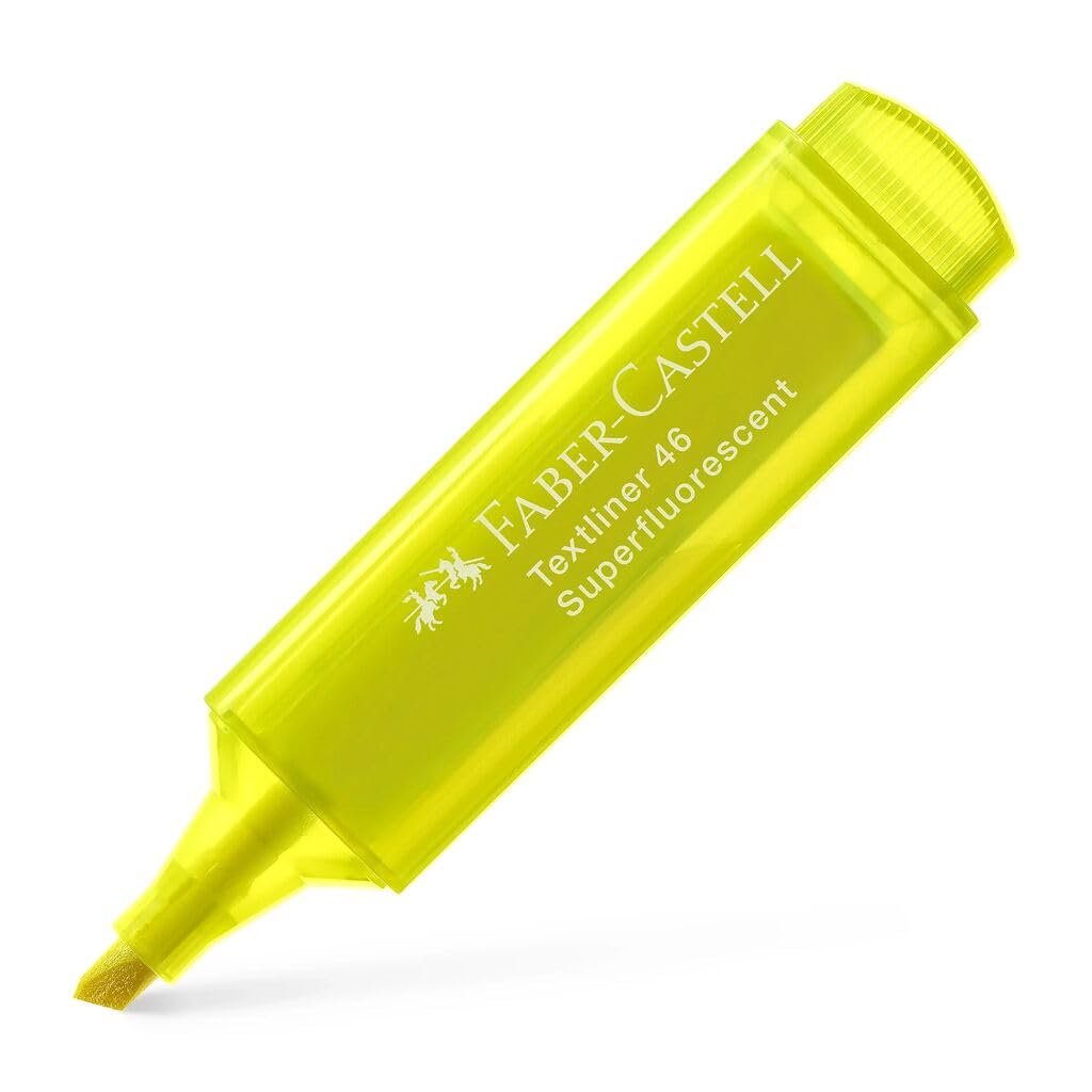 Faber-Castell 48-07 Text Liner - Yellow (Pack of 10)