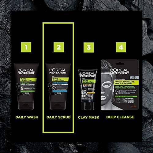 loreal anti blackhead face scrub