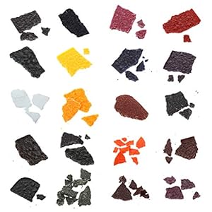 ULTNICE 20 Stks Wax Dye Voor Kaarsen Maken Soja Wax Dye Kaars Kleurstoffen Kleur Chips Voor Kaarsen Maken Levert…