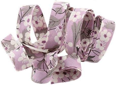 Liberty of London10mm Lilac Bias Ribbon Mitsi 1m