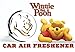 FIKA Winnie The Pooh Car Air Freshener Diffuser Vent Clip Locket Aromatherapy Essential Oils Great for Travel Pads Included