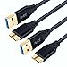 Galaxy S5 Charger Cable, Eversame 3 Ft/1M Super Speed USB 3.0 A Male to Micro B Male Adapter Cable Charging Cord For Galaxy S5 And Note 3 N9000, 2.5