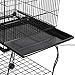 Topeakmart Medium Open Top Parrot Bird Cage for Cockatiels Conures Green Cheek Parakeets with Rolling Standthumb 4