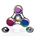 Finger Hand Spinner, ZOTO Fidget Spinner Stress Relief, Colorful Zinc Alloy High Speed Bearing Focus Anxiety Relief Tool for Killing Time