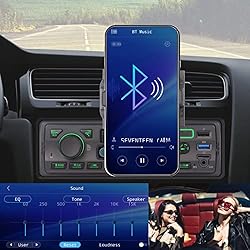 LXKLSZ Car Stereo with Bluetooth Single Din with