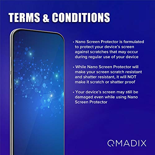 QMADIX Invisible First Defense Nano Liquid Glass Screen Protector