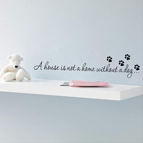 Casa No Es Un Hogar Sin Un Perro Patas Cotizaciones Pegatinas De