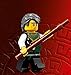 LEGO Ninjago Minifigure - Sensei Garmadon Ninja with Staff (70750)