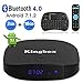 Kingbox Android TV Box, K2 Android 7.1 Box with 2GB RAM 16GB ROM Support Bluetooth 4.0/H.265/4K Ultra HD/3D/2.4GHz WiFi Android Smart TV Box, Free Mini Keyboard [2018 Latest Version]