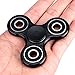 FridayFun Tri-Spinner Fidget EDC ADHD Focus Toy With Smaller Friction and Longer rotation, Great for Anxiety Relief & Deep Thought (black)