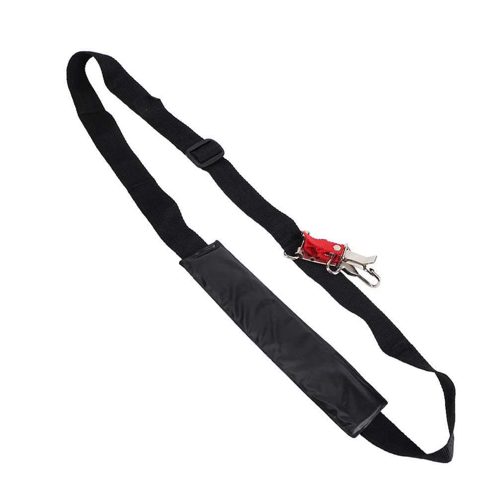 Dioche Strimmer Harness, Black Strimmer Single Shoulder Harness Strap for Brush Cutter Trimmer with Carry Hook