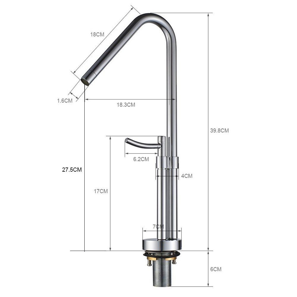 Wasserhahn Aufsatzwaschbecken