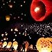 Foxnovo Eco-friendly Oval-shaped Sky Lantern Chinese Kongming Lantern Wishing Lamp - 10 pcs/set (Random Color)