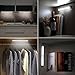 Rechargeable Motion Sensor Light, Cshidworld Wireless Closet Light Stick-on Anywhere 14-LED Portable Pantry Cabinet Night Lighting Bar, 4 Mode Switch