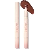 SHEGLAM Marshmallow Puff Lip Blur Pen Matte Lipstick for Long-lasting Hydrating Lip Makeup-522 Sunset Melt