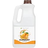 Tea Zone J1055 64 fl.oz Kumquat Syrup for Beverage, Coffee, Cocktail, Ice Cream