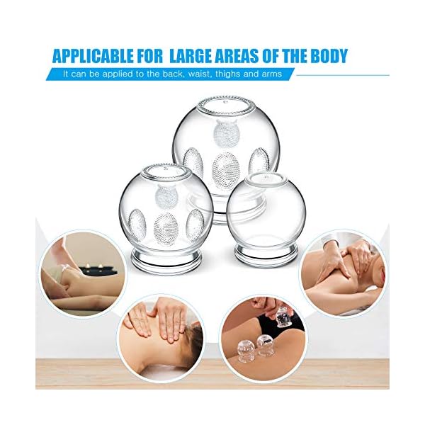 14 Pieces Thick Glass Cupping Set, Fire Glass Cupping Set, Vacuum Fire  Cupping Fire Cupping Jars with Finger Grips in 3 | Empirical Grace  Acupuncture
