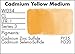 Grumbacher Finest Watercolor Paint, 14 ml/0.47 oz, Cadmium Yellow Medium