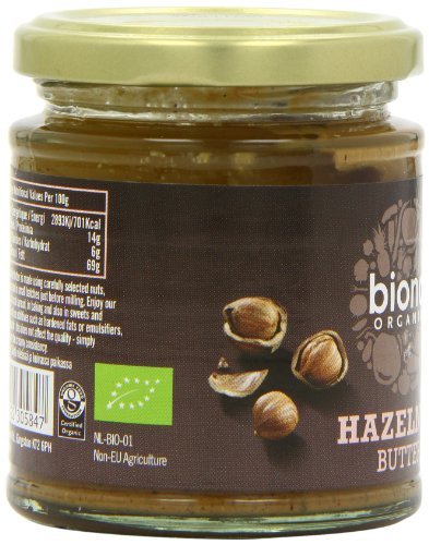 Biona Organic - Hazelnut Butter - 170g (Pack of 3)